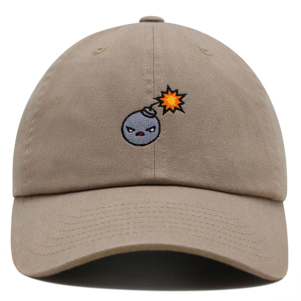 Bomb Premium Dad Hat Embroidered Baseball Cap War Combat