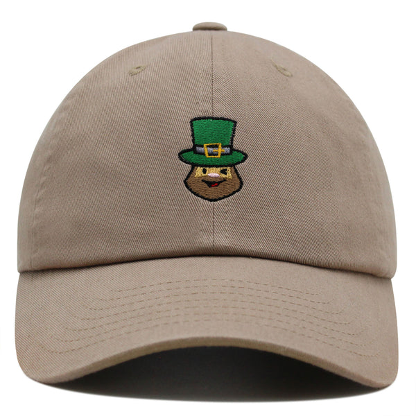 Leprechaun Premium Dad Hat Embroidered Baseball Cap Irish England St Pauls Day