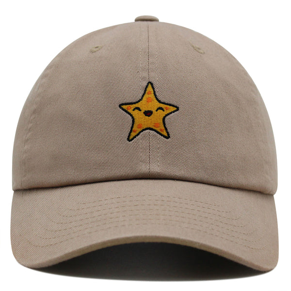 Starfish Premium Dad Hat Embroidered Baseball Cap Ocean Fishing