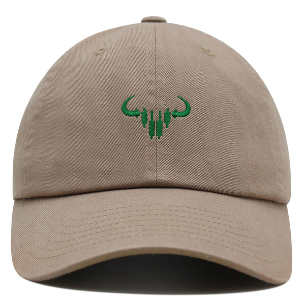 Bulls Premium Dad Hat Embroidered Baseball Cap Nasdaq Symbol Stocks