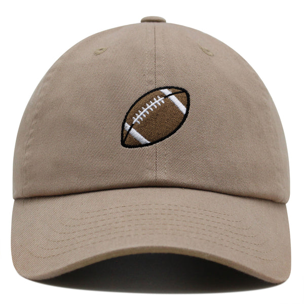 Football Premium Dad Hat Embroidered Baseball Cap Rugby Sports Fan