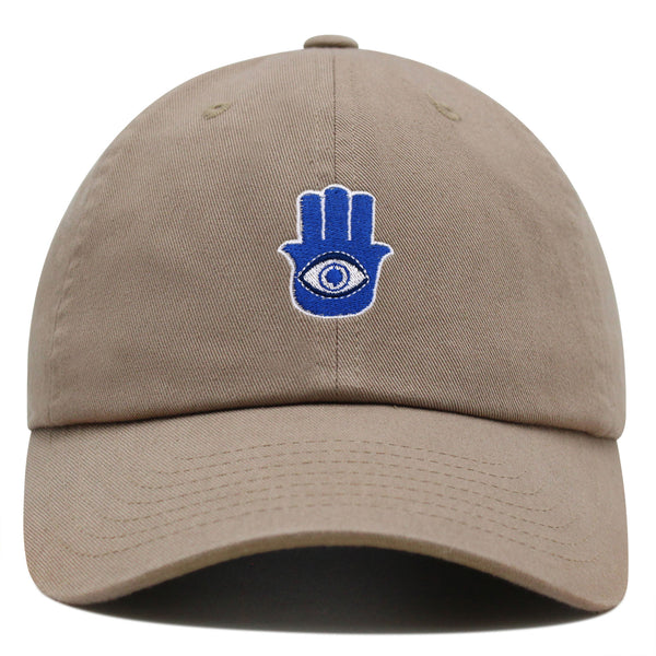 Hamsa Evil Eye Premium Dad Hat Embroidered Baseball Cap Turkey Spirit