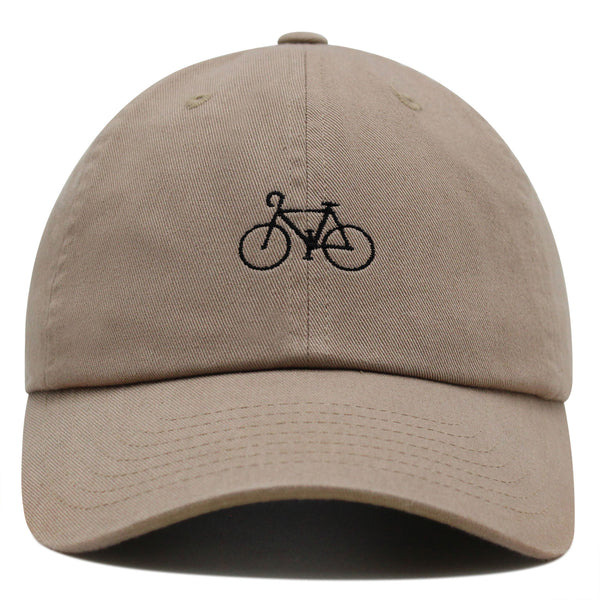 Bicycle Premium Dad Hat Embroidered Baseball Cap Road Bike