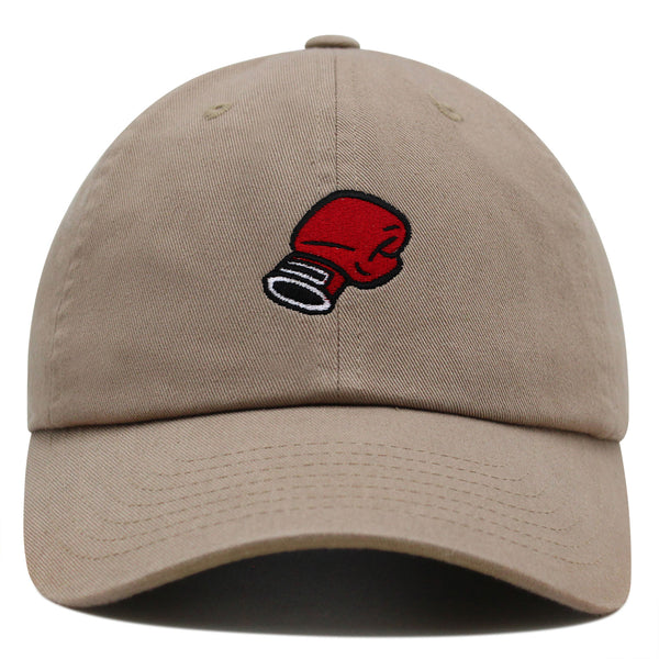 Boxing Glove Premium Dad Hat Embroidered Baseball Cap Sports Boxer