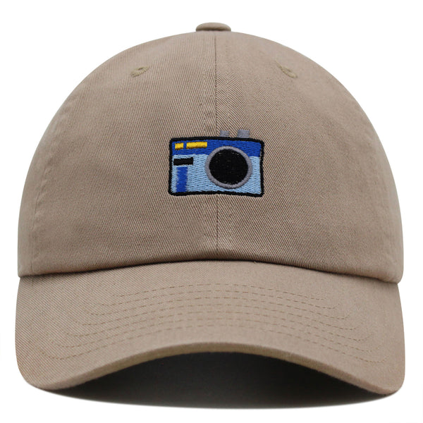 Camera Premium Dad Hat Embroidered Baseball Cap Digital Film