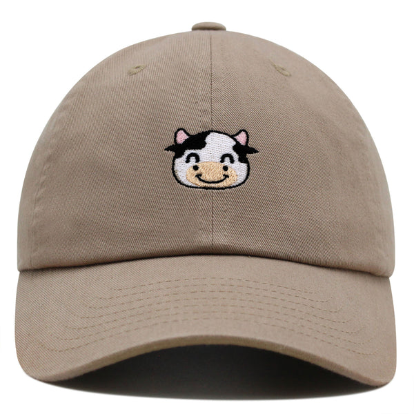 Cow Premium Dad Hat Embroidered Baseball Cap Milk Animal