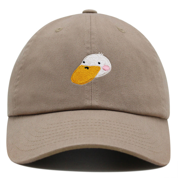 Duck Premium Dad Hat Embroidered Baseball Cap Zoo Bird