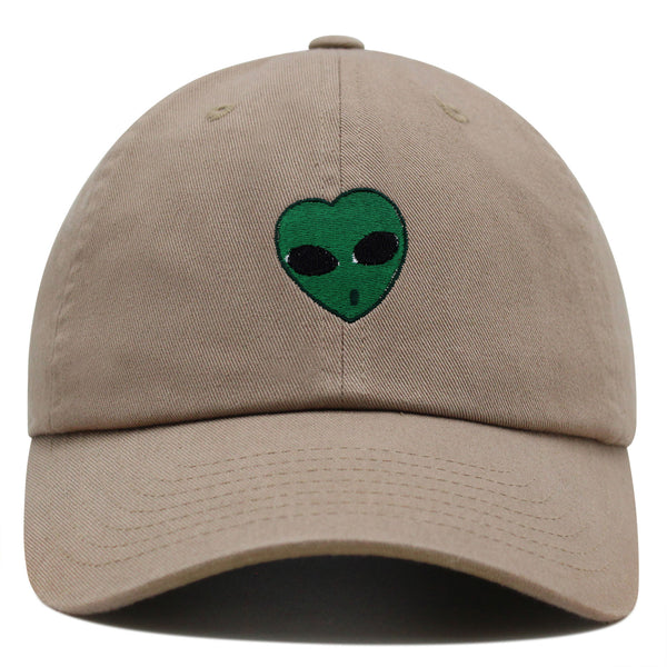 Alien Premium Dad Hat Embroidered Baseball Cap Area 51 Space