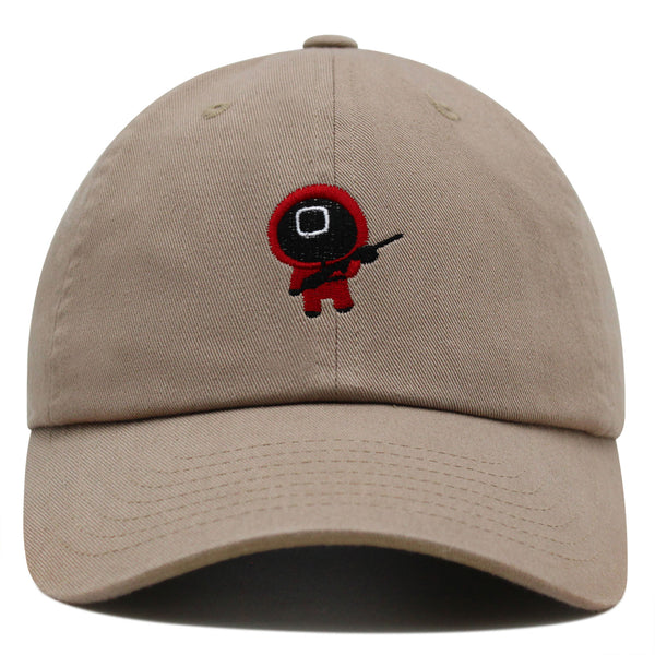 Squidman Premium Dad Hat Embroidered Baseball Cap Game Death