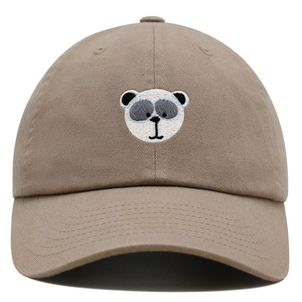 Panda Premium Dad Hat Embroidered Baseball Cap Zoo Animal