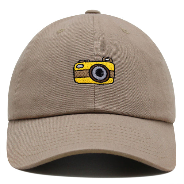 Camera Premium Dad Hat Embroidered Baseball Cap Digital Film