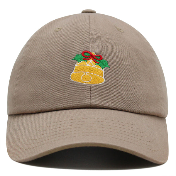 Christmas Premium Dad Hat Embroidered Baseball Cap Bell Gift