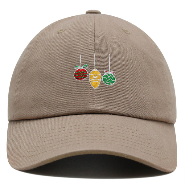 Ornaments Premium Dad Hat Embroidered Baseball Cap Christmas Tree