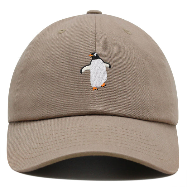 Dancing Penguin Premium Dad Hat Embroidered Baseball Cap Winter