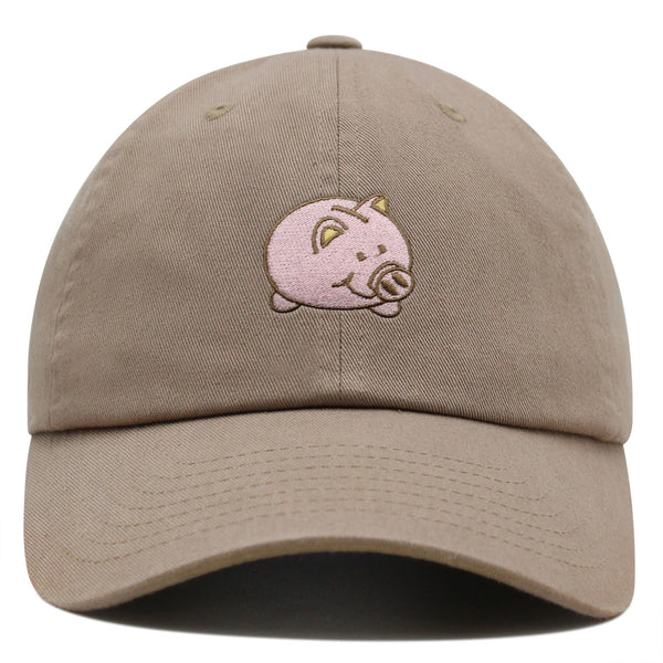 Piggy Bank Premium Dad Hat Embroidered Baseball Cap Coin