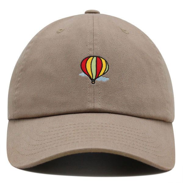 Hot Air Ballon Premium Dad Hat Embroidered Baseball Cap Travel Sky