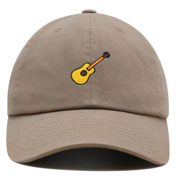 Guitar Premium Dad Hat Embroidered Baseball Cap Mexico Instrument