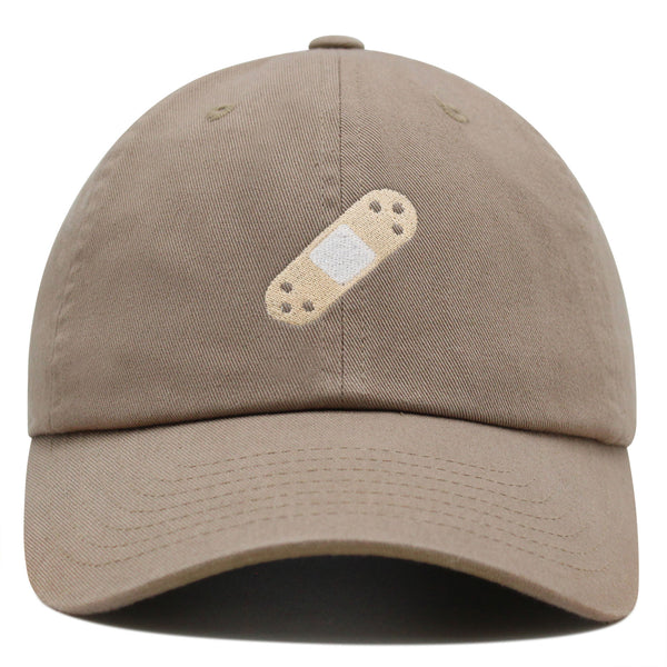 Bandage Premium Dad Hat Embroidered Baseball Cap Aid Funny