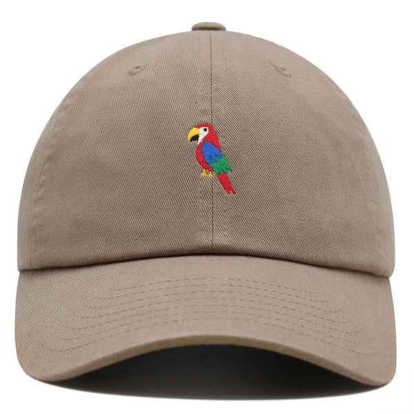 Parrot Premium Dad Hat Embroidered Baseball Cap Bird Animal