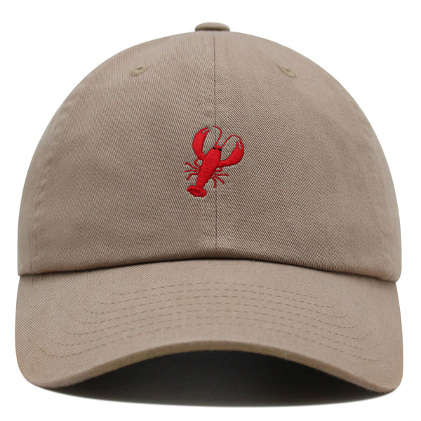 Lobster Premium Dad Hat Embroidered Baseball Cap Seafood