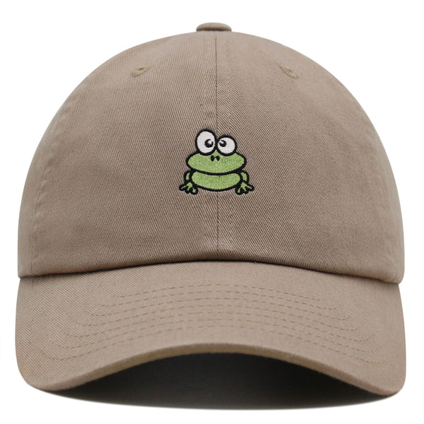 Frog  Premium Dad Hat Embroidered Baseball Cap Green