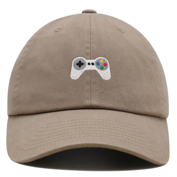 Gaming Joystick Premium Dad Hat Embroidered Baseball Cap PC Vintage