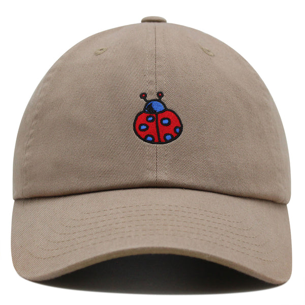 Ladybug Premium Dad Hat Embroidered Baseball Cap Cute