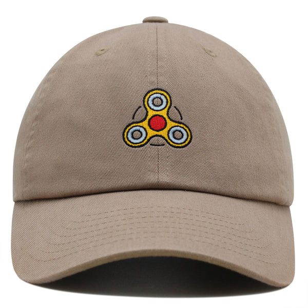 Fidget Spinner Premium Dad Hat Embroidered Baseball Cap Toy