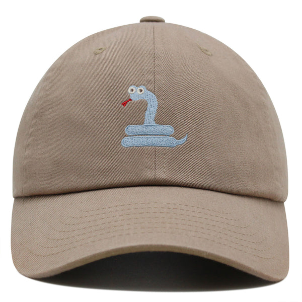 Rattlesnake Premium Dad Hat Embroidered Baseball Cap Cute