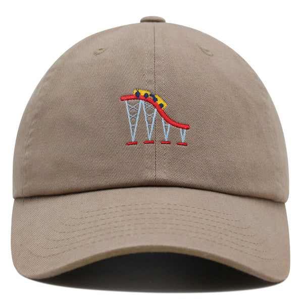 Roller Coaster Premium Dad Hat Embroidered Baseball Cap Tycoon