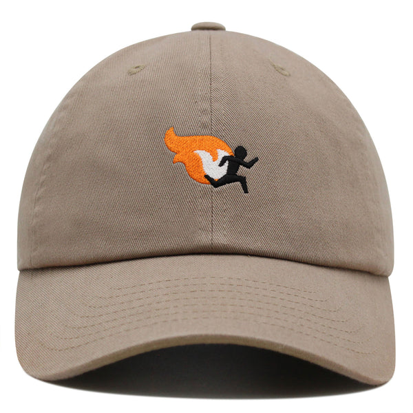 Man on Fire  Premium Dad Hat Embroidered Baseball Cap Symbol