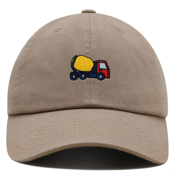 Cement Mixer Premium Dad Hat Embroidered Baseball Cap Funny