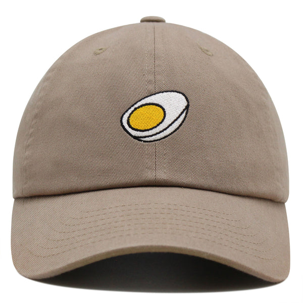 Hard Boiled Egg Premium Dad Hat Embroidered Baseball Cap Foodie