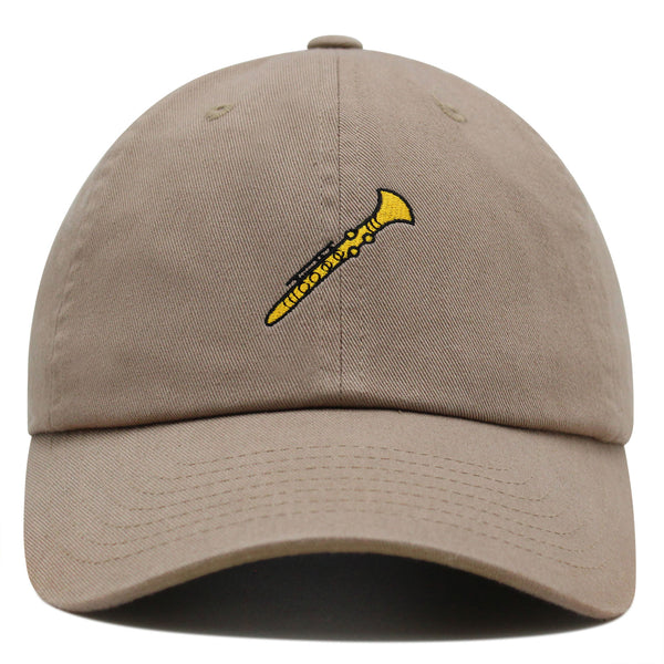 Clarinet Premium Dad Hat Embroidered Baseball Cap Music