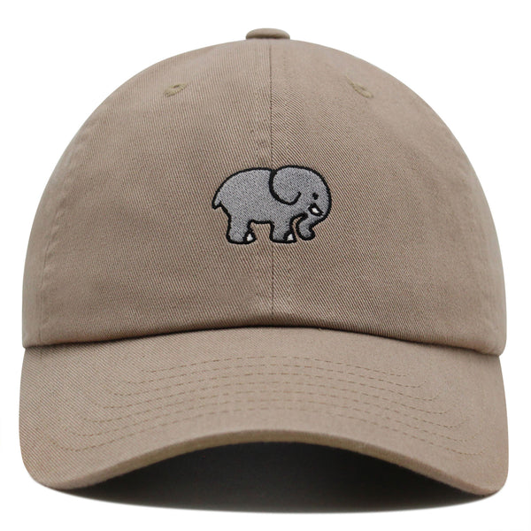 Elephant Premium Dad Hat Embroidered Baseball Cap Cute