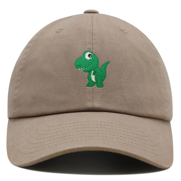 Dinosaur Premium Dad Hat Embroidered Baseball Cap Cute