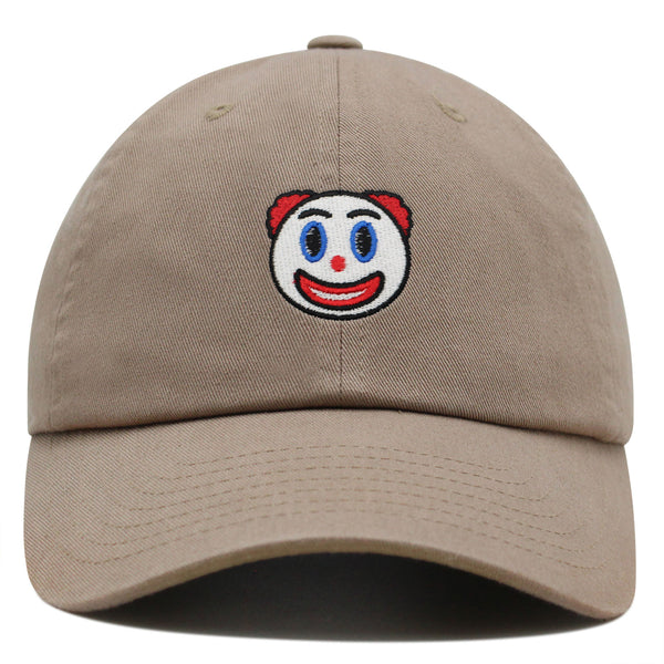 Clown Emoji Premium Dad Hat Embroidered Baseball Cap Circus