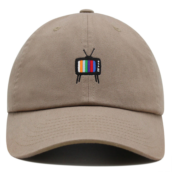 Vintage TV Premium Dad Hat Embroidered Baseball Cap Analog