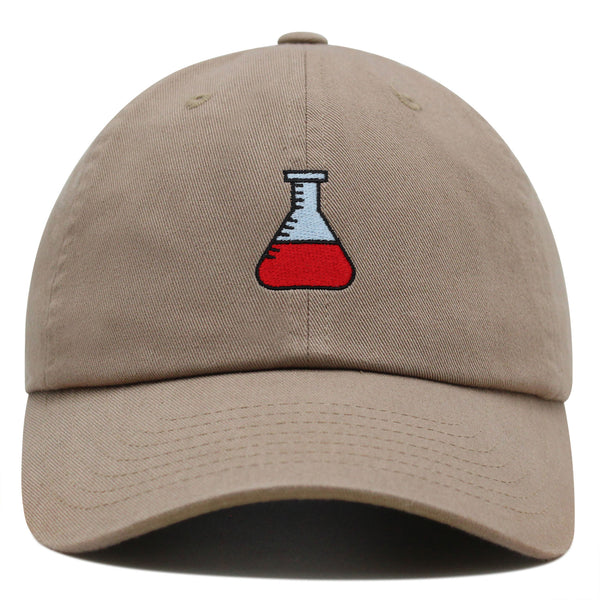 Erlenmeyer Flask Premium Dad Hat Embroidered Baseball Cap Science