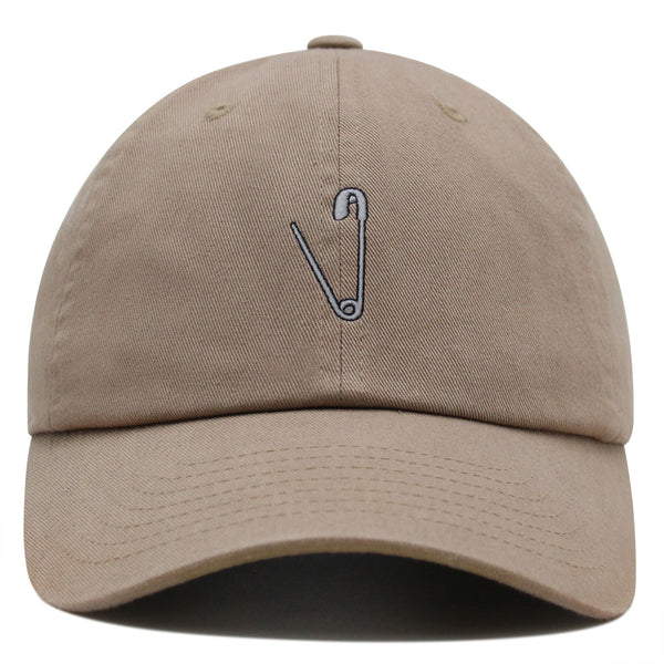 Safety Pin Premium Dad Hat Embroidered Baseball Cap Clothing