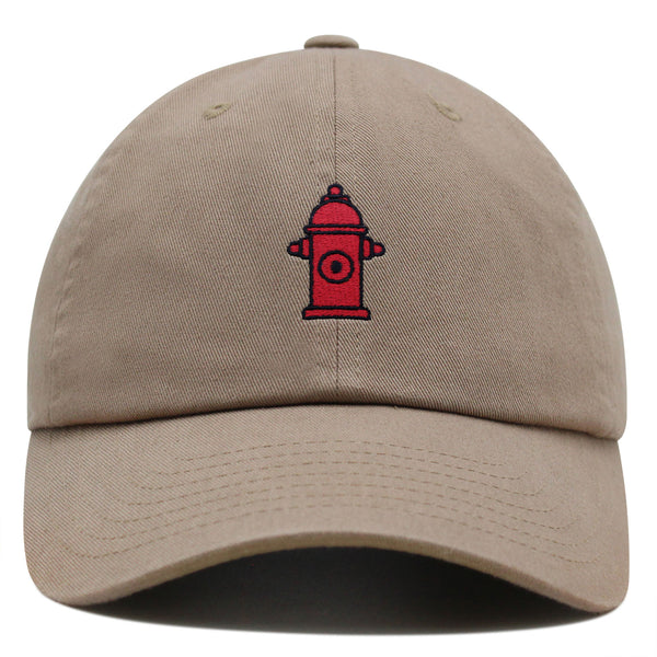 Fire Hydrant Premium Dad Hat Embroidered Baseball Cap Fire Fighter