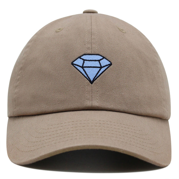 Diamond Premium Dad Hat Embroidered Baseball Cap Jewelry Logo