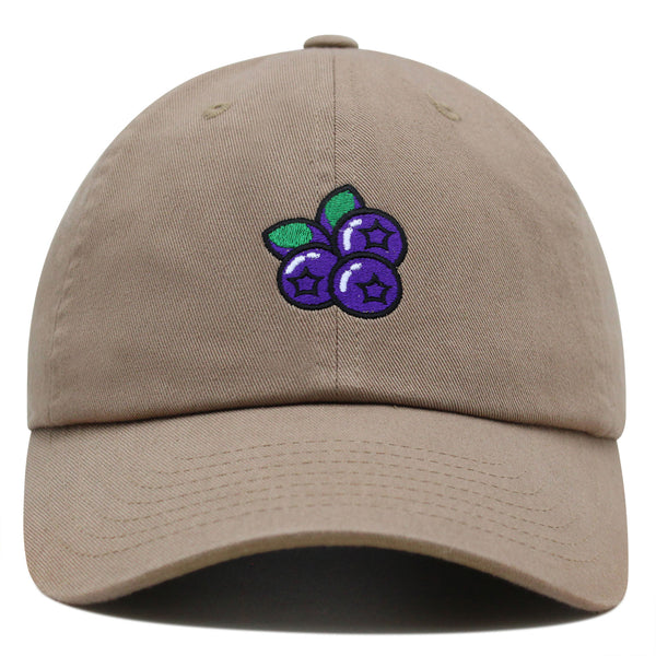 Blueberry Premium Dad Hat Embroidered Baseball Cap Fruit