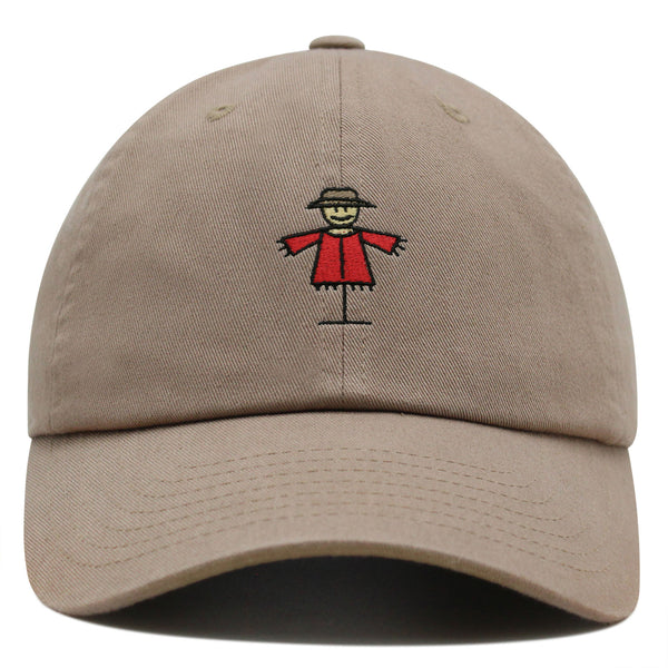 Scarecrow Premium Dad Hat Embroidered Baseball Cap Farm Wizard