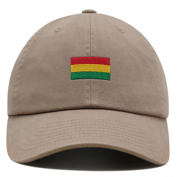 Bolivia Flag Premium Dad Hat Embroidered Cotton Baseball Cap Country Flag Series