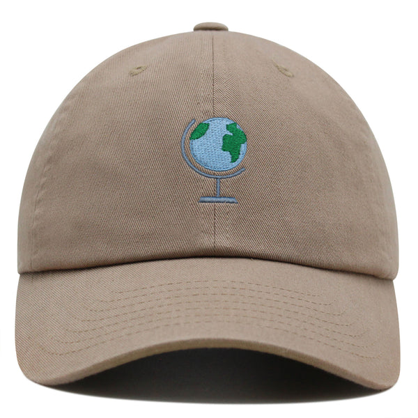 Globe Premium Dad Hat Embroidered Cotton Baseball Cap