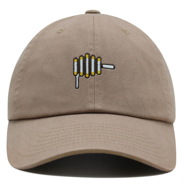 Honey Premium Dad Hat Embroidered Cotton Baseball Cap