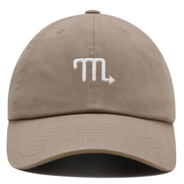 Scorpio Premium Dad Hat Embroidered Cotton Baseball Cap Zodiac Symbol