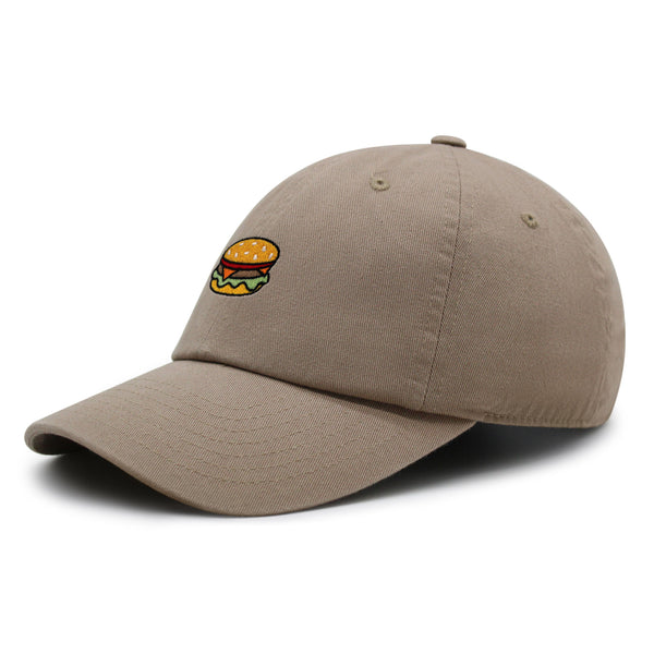 Hamburger Premium Dad Hat Embroidered Baseball Cap Fast Food