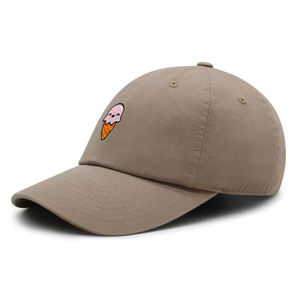 Ice Cream Premium Dad Hat Embroidered Baseball Cap Summer